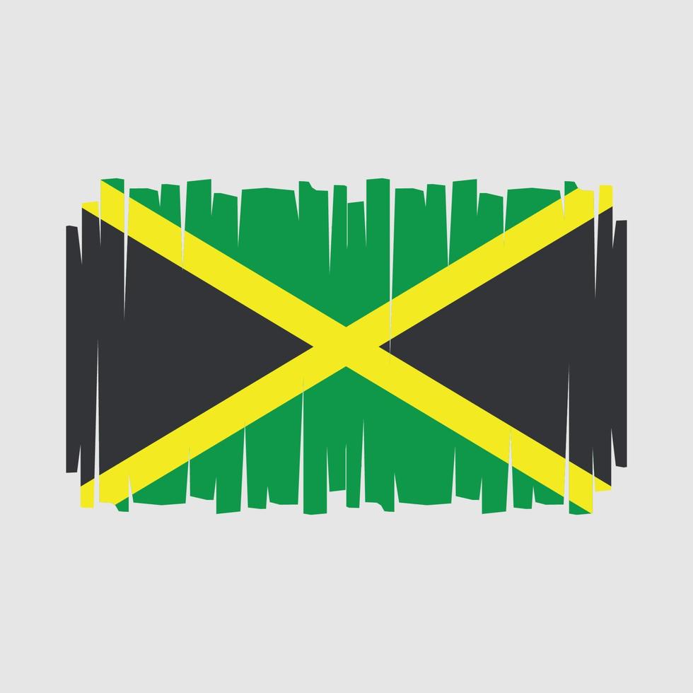 Jamaica vlag vector