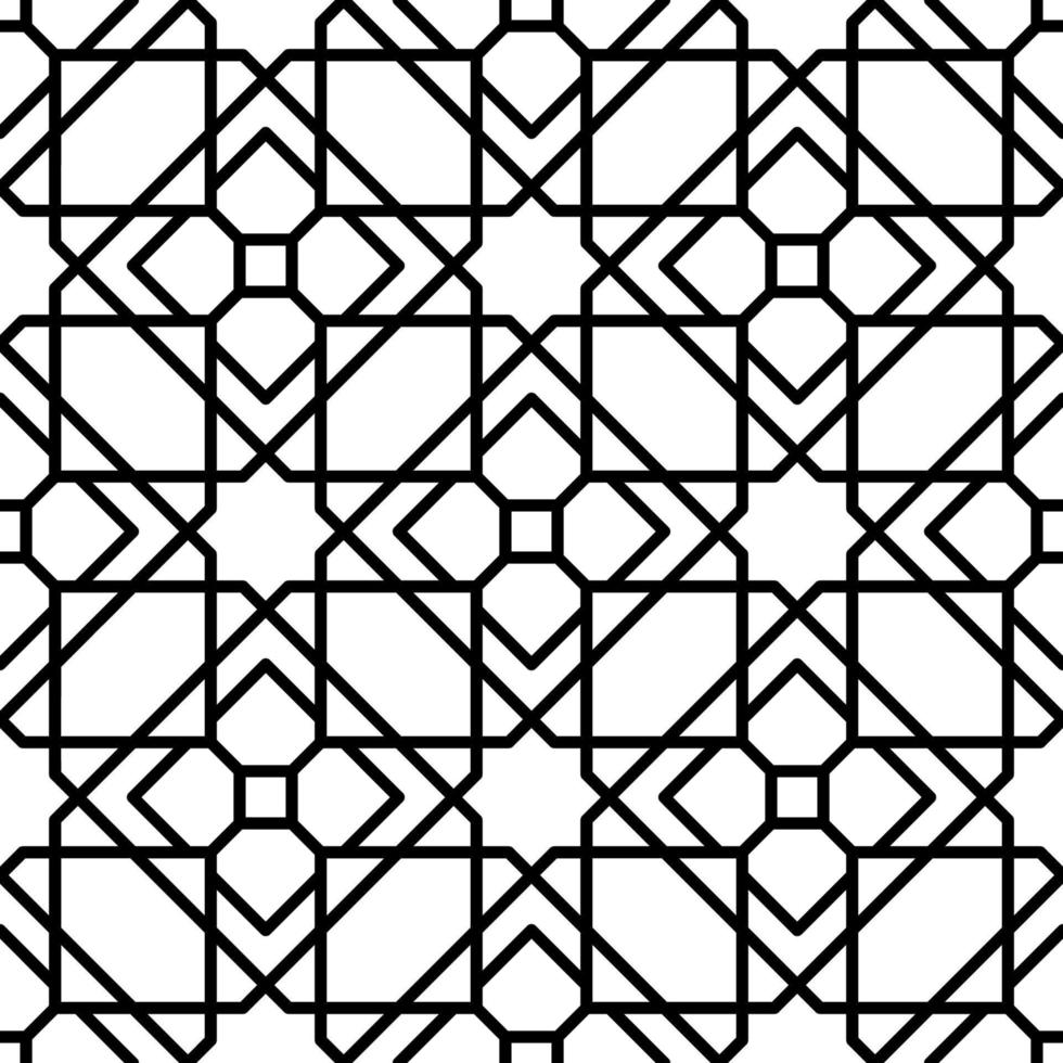 mashrabiya arabesk Arabisch venster patroon vector