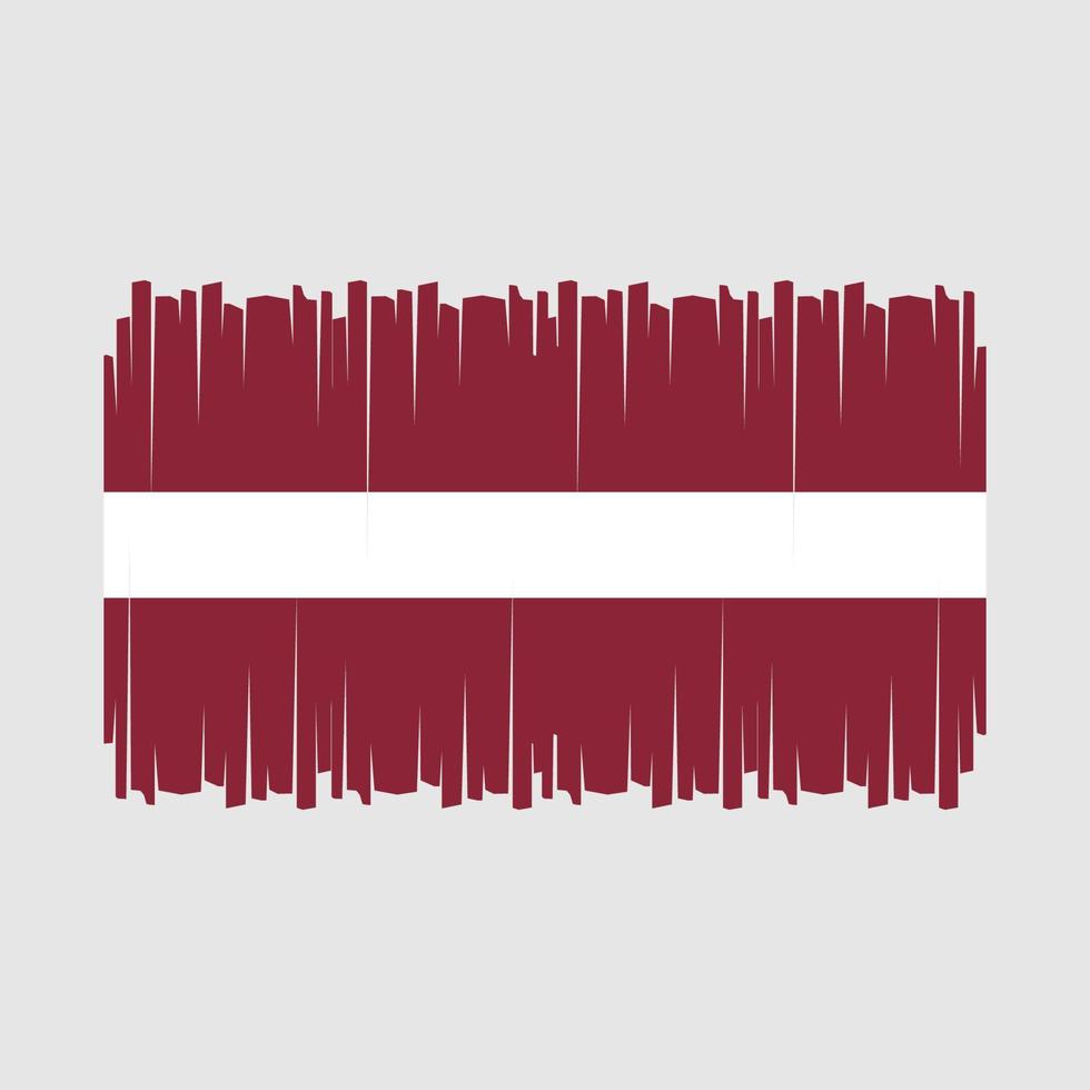 vlag van letland vector