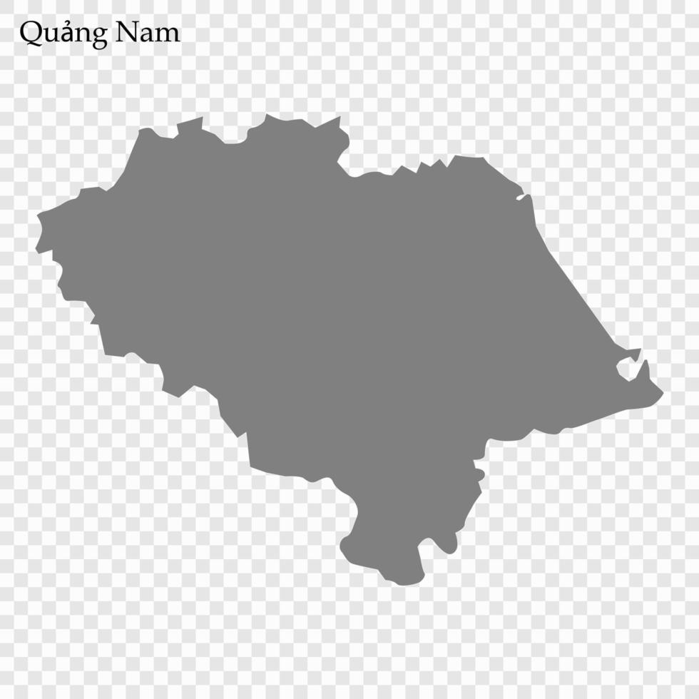 kaart van provincie van Vietnam vector