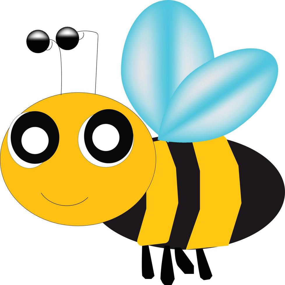 vrij vector honing bij icoon