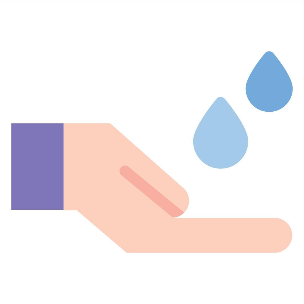 pictogram water besparen vector