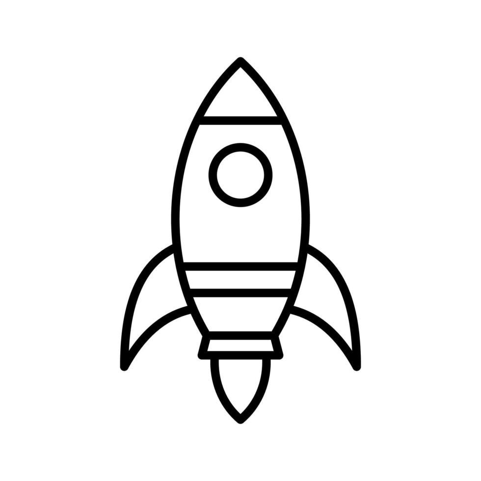 raket icoon vector ontwerp Sjablonen
