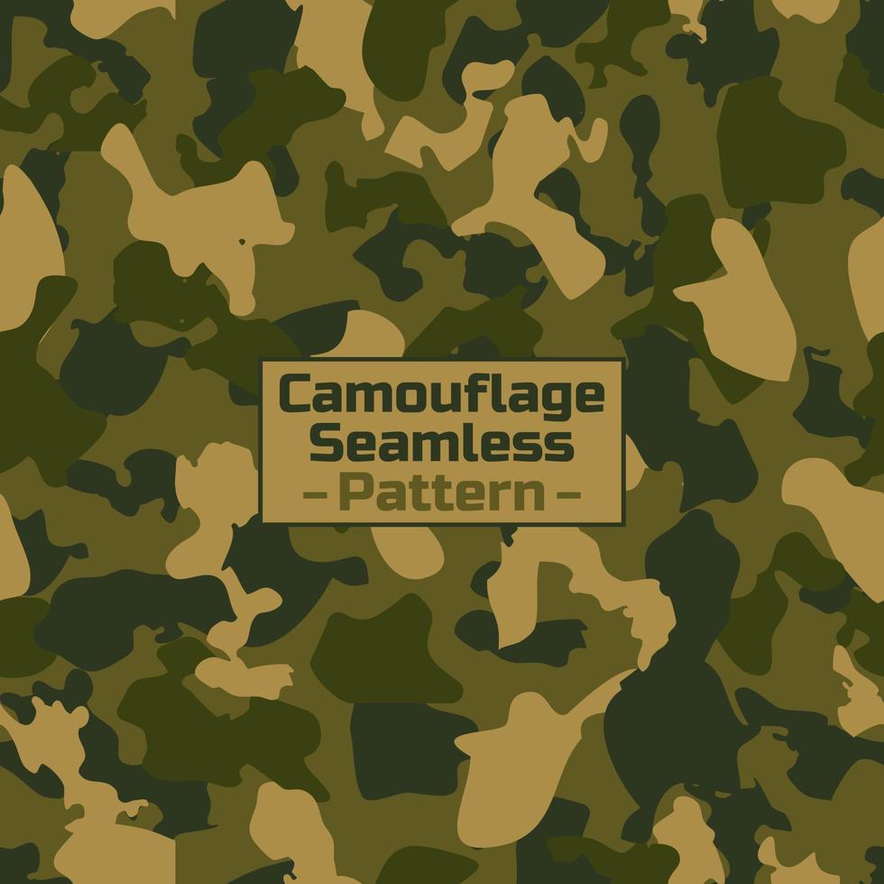 camouflage structuur naadloos. abstract leger camouflage achtergrond voor kleding stof. naadloos patroon vector