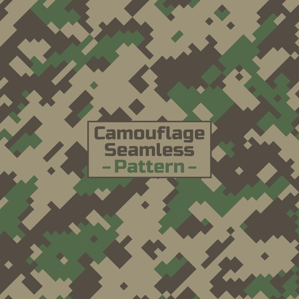 digitaal camouflage naadloos patroon. naadloos patroon vector