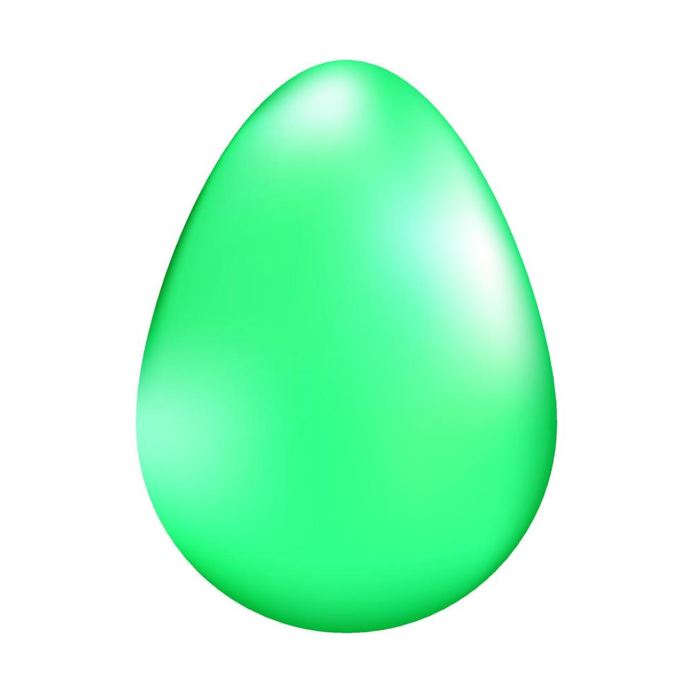vector illustratie van eieren set. realistisch gedetailleerd 3d kleurrijk kip verschillend vorm reeks van vector illustratie.