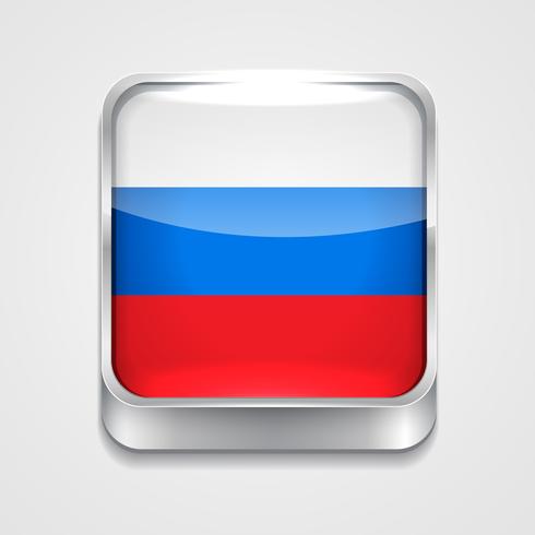 vlag van Rusland vector