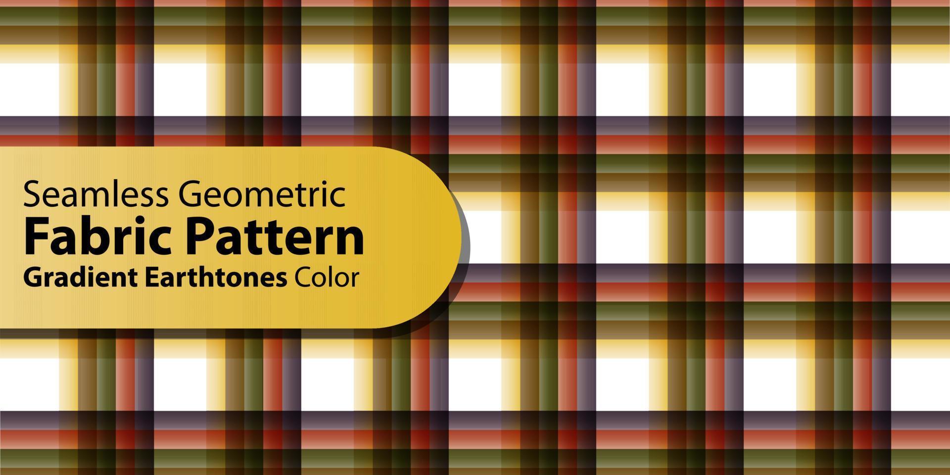 naadloos meetkundig kleding stof patroon verloop aarde tonen kleur vector