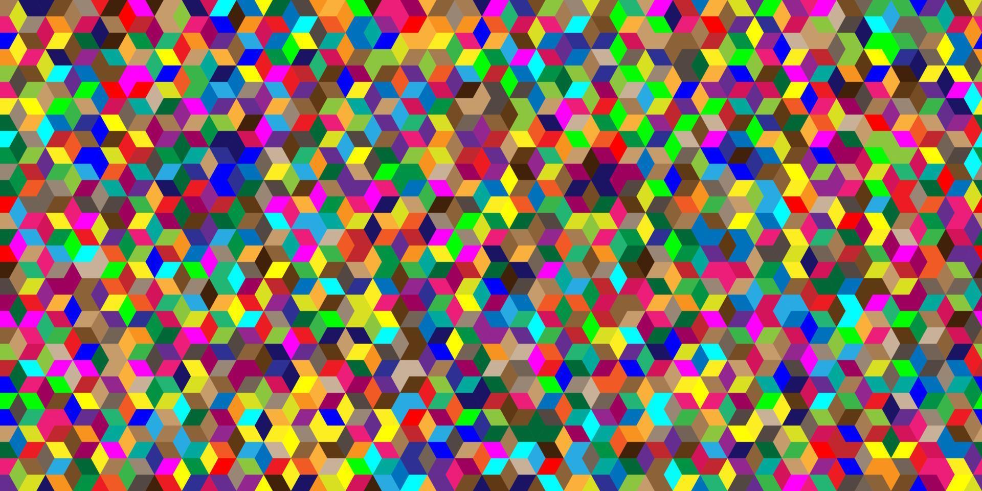 abstract zeshoekig meetkundig patroon achtergrond vector