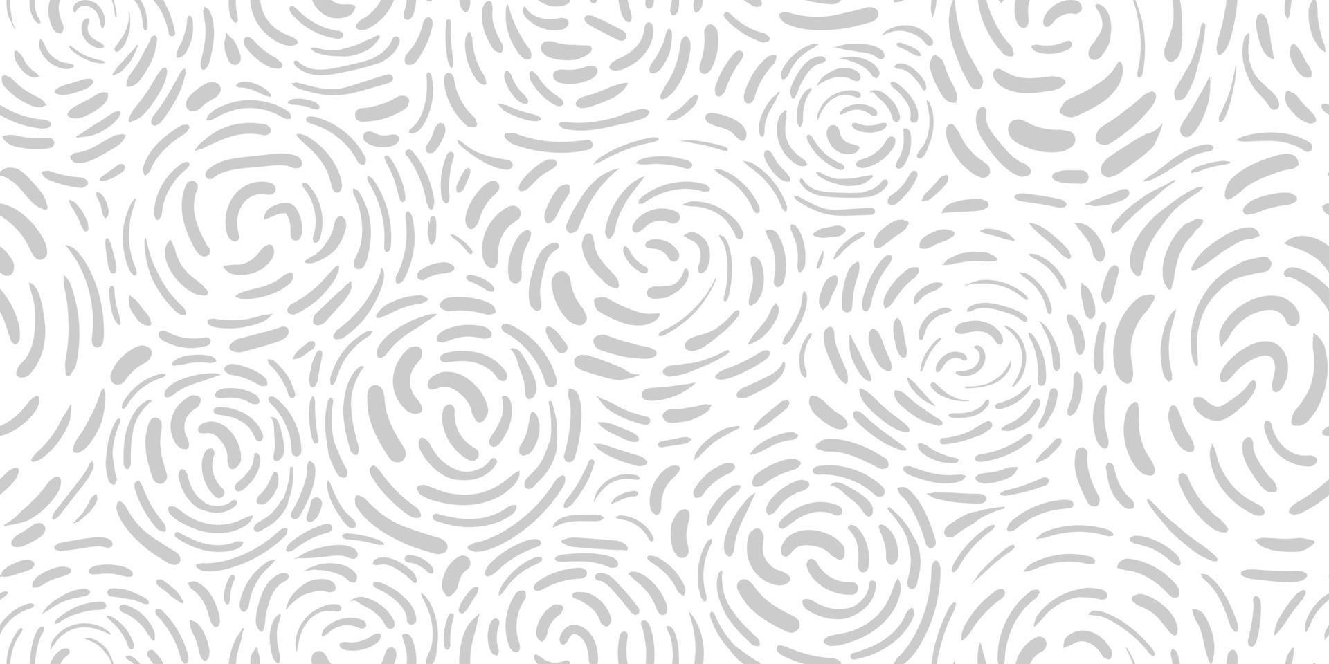 hand- getrokken tekening naadloos abstract licht grijs patroon vector