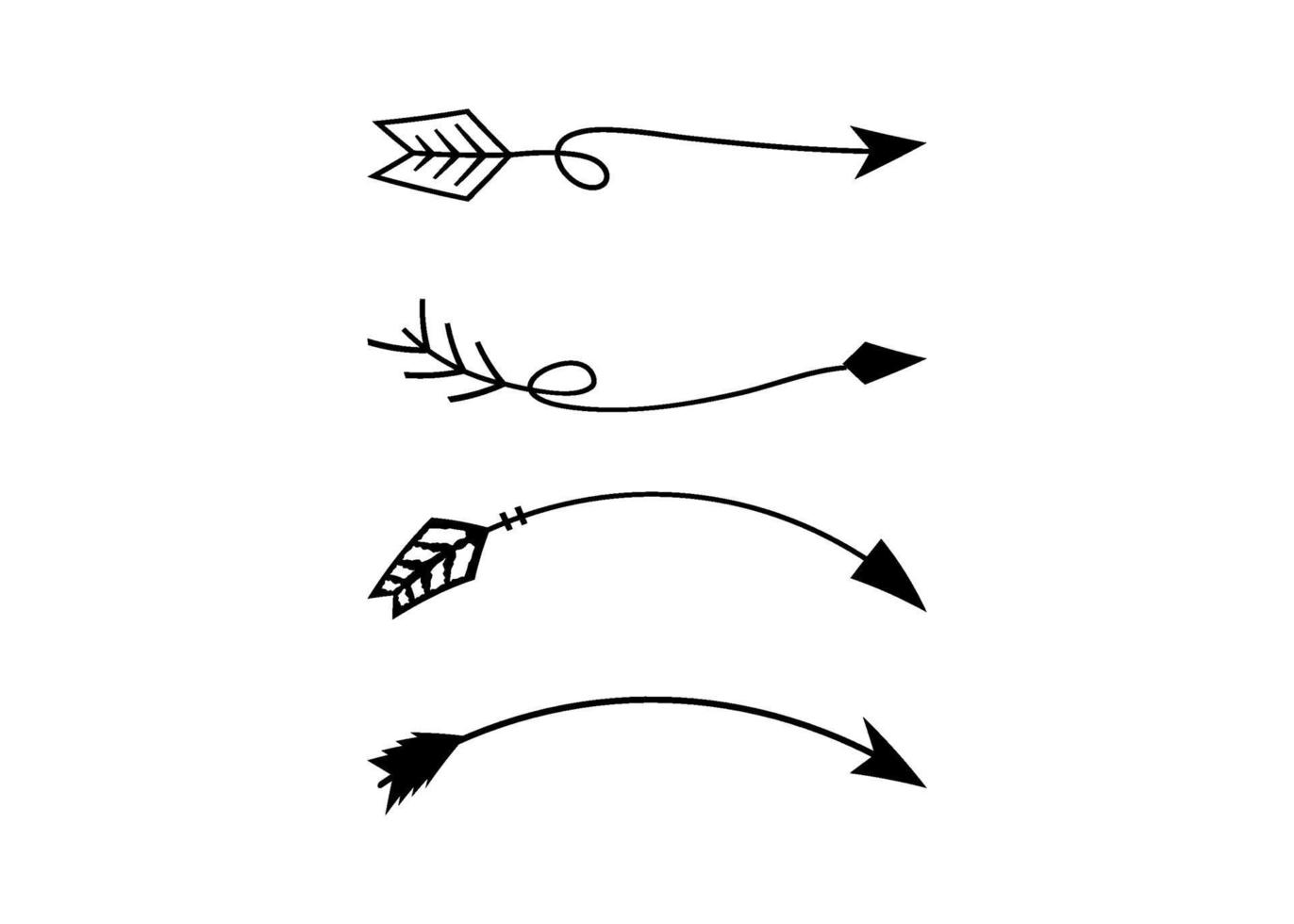 tribal pictogram illustratie vector set