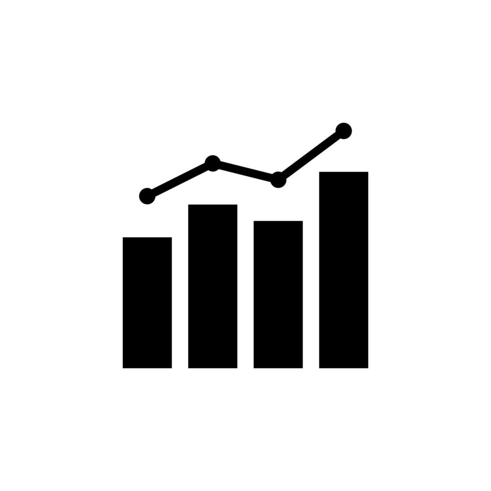 analytisch statisch vector icoon