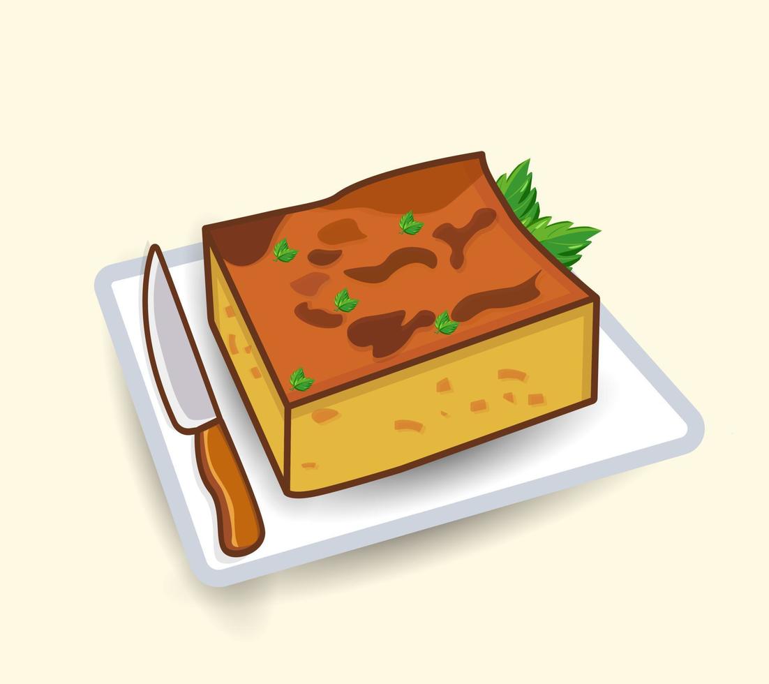 het beste sopa paraguaya vector ontwerp. Paraguay gastronomie taart kookkunst winkel soep aan het eten toetje heerlijk klem kunst Latijns Amerikaans voedsel elementen.