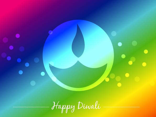 seizoensgebonden diwali-festival vector