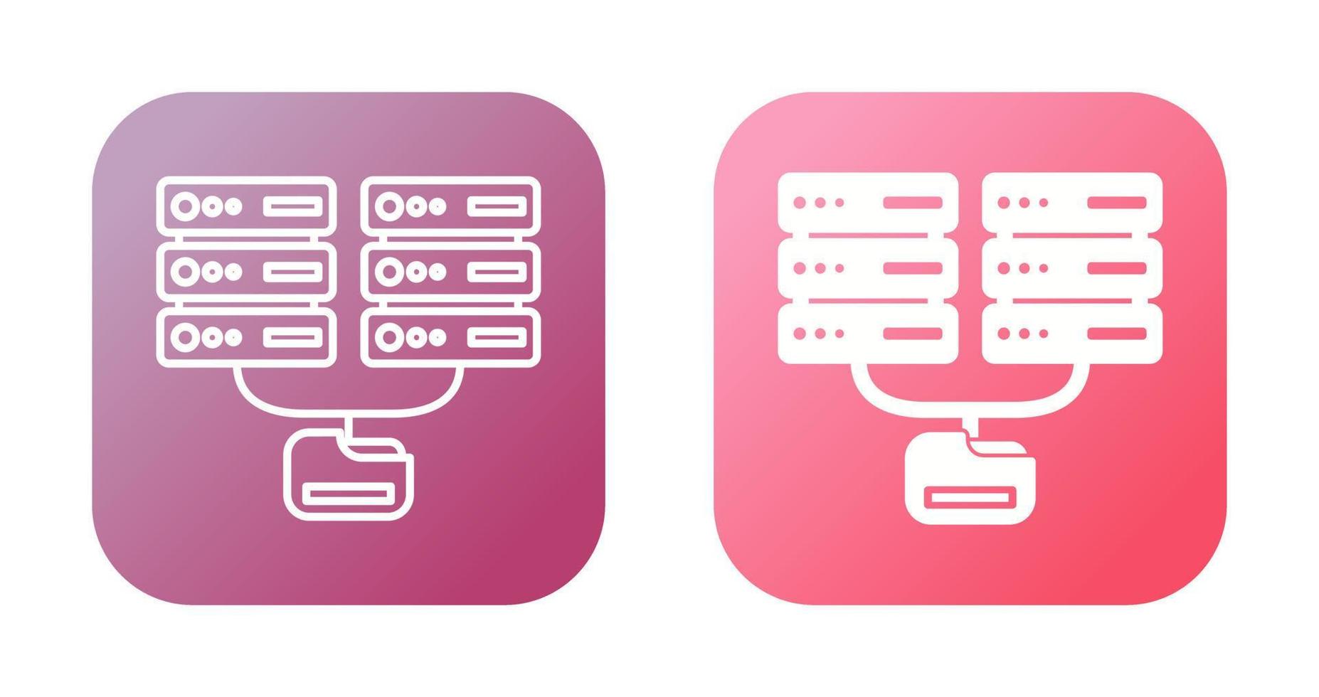 database vector pictogram