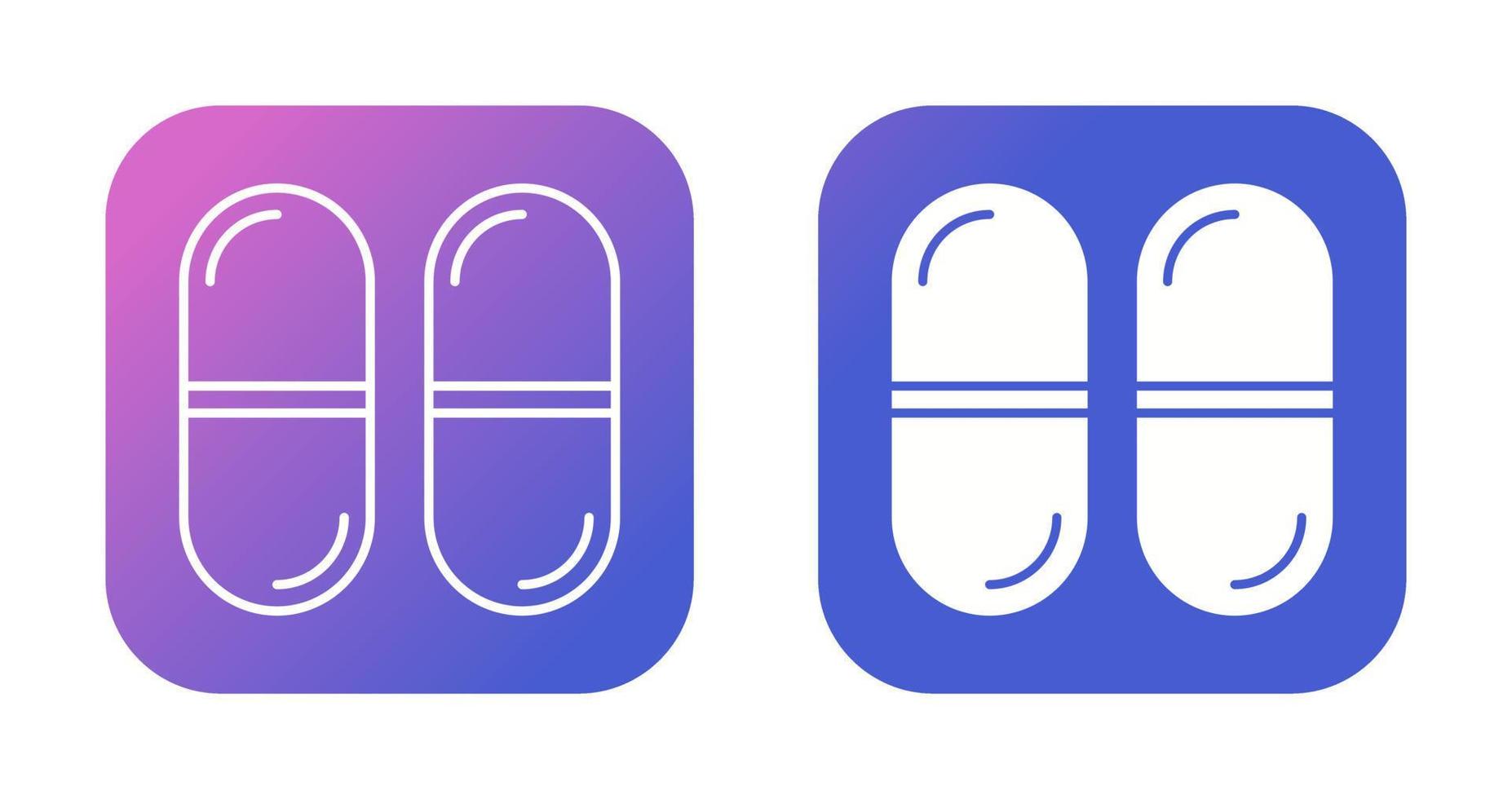 capsules vector icoon