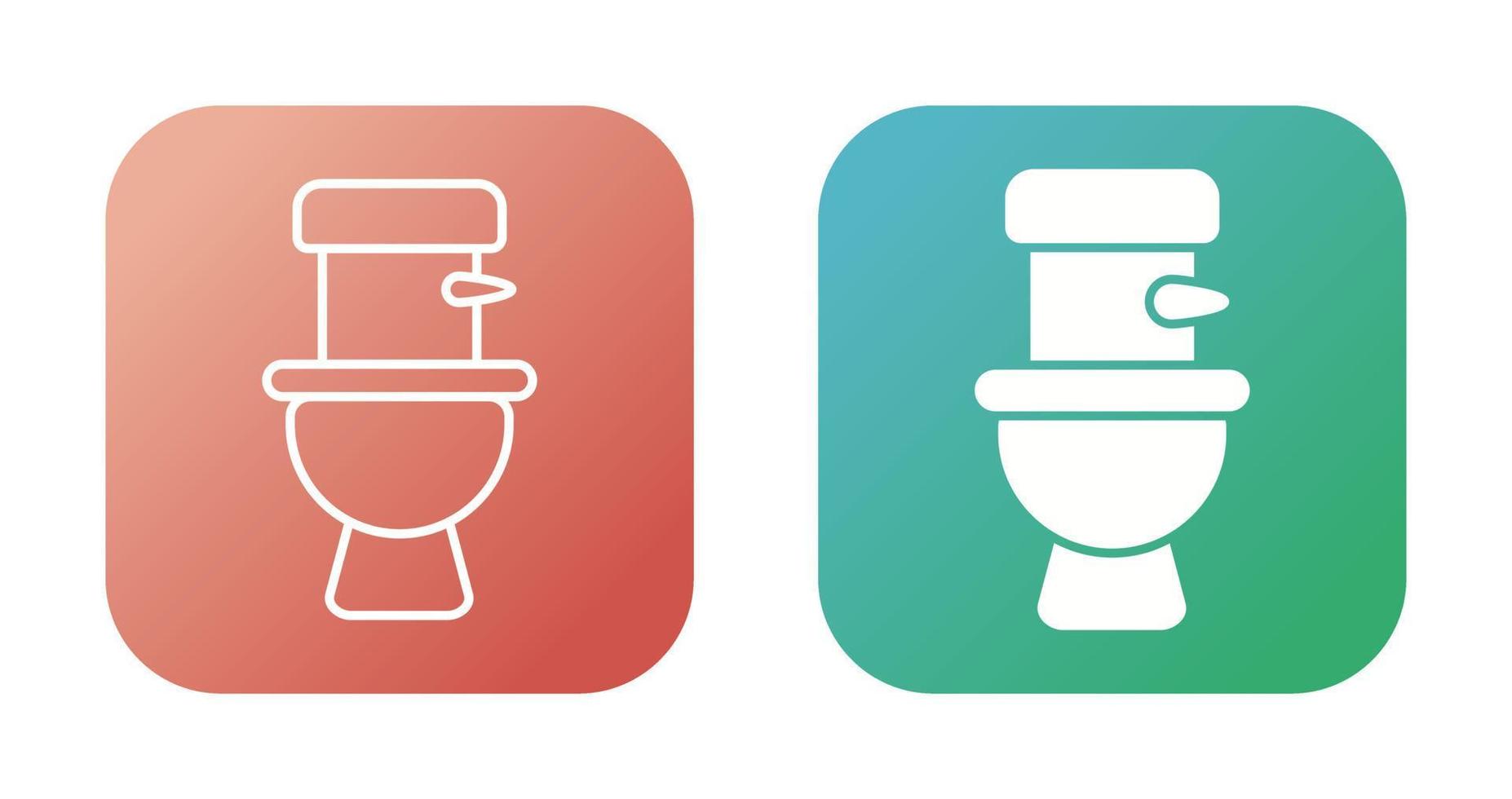 toilet vector pictogram