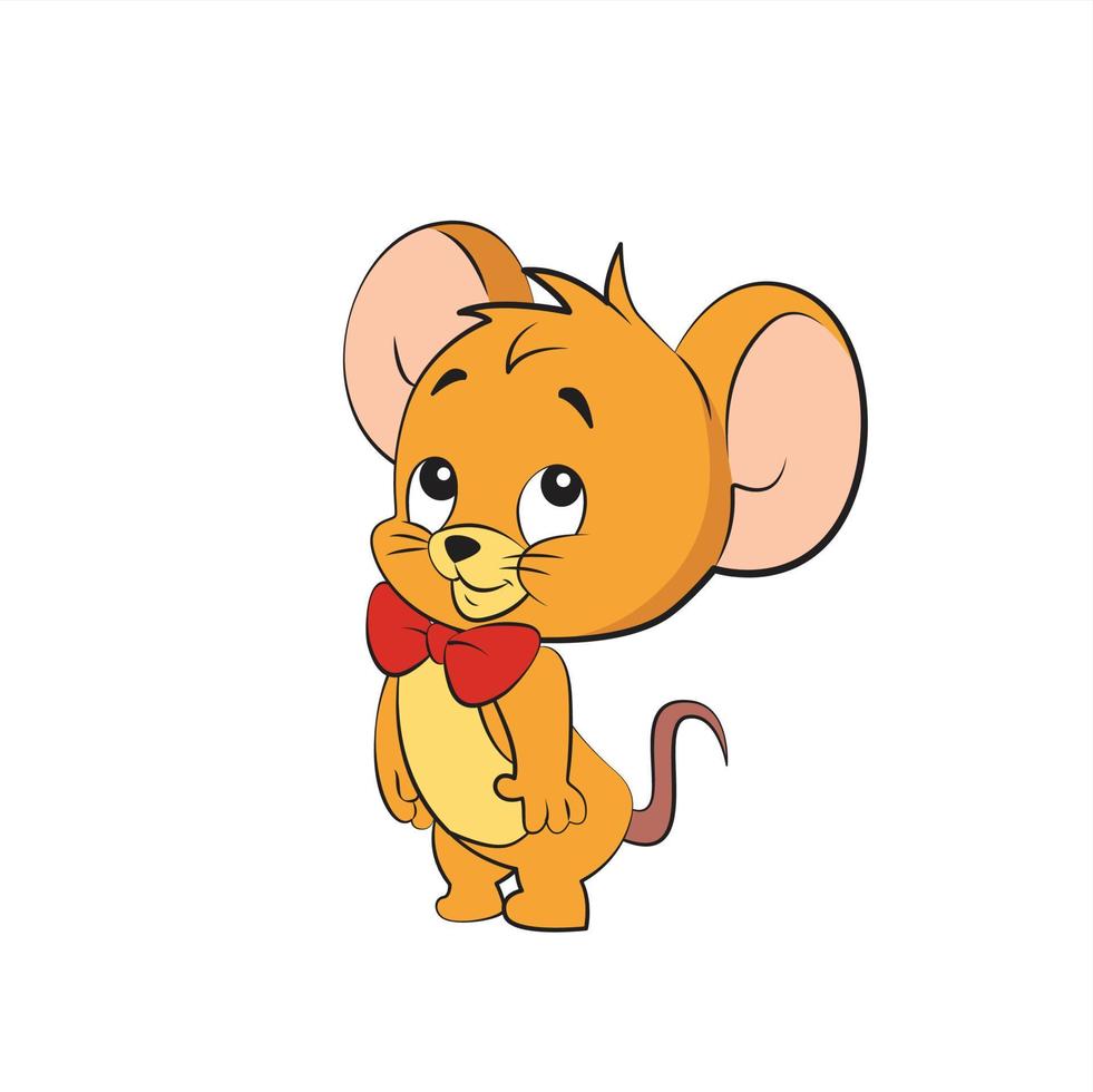 Tom en Jerry tekenfilm vector
