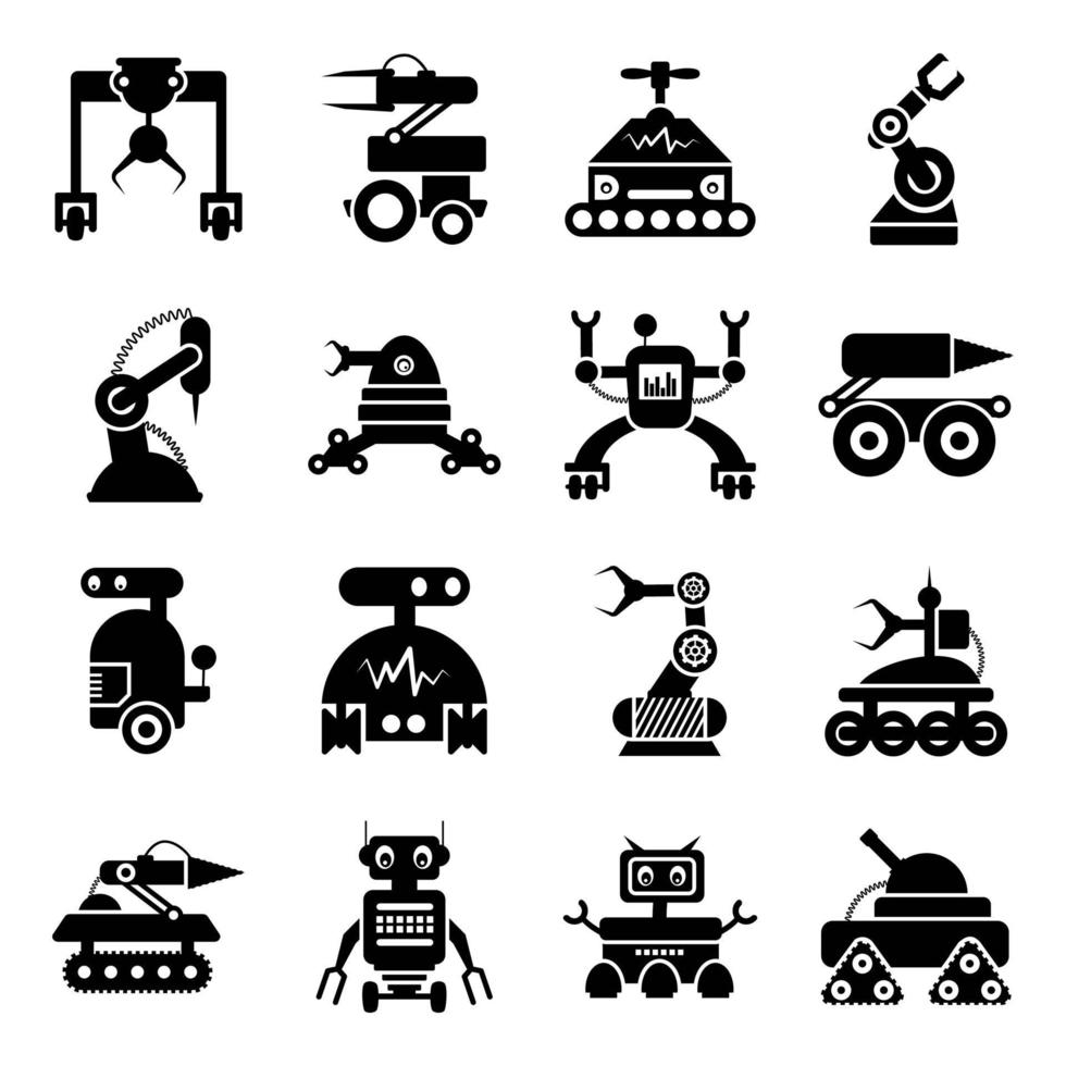 robots en superintelligentie vector