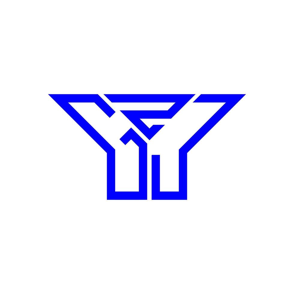 gzj brief logo creatief ontwerp met vector grafisch, gzj gemakkelijk en modern logo.
