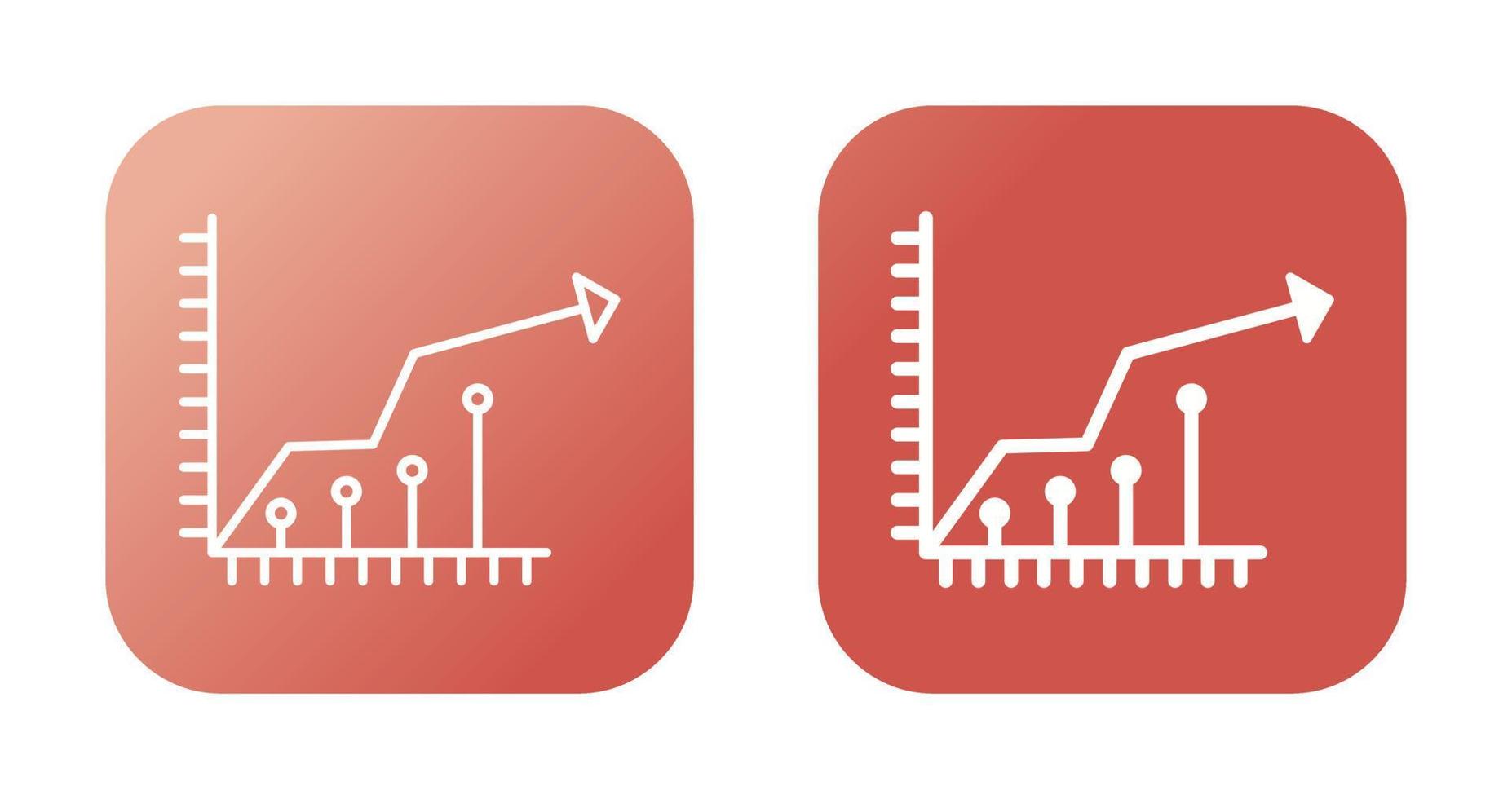 markt groei vector icoon