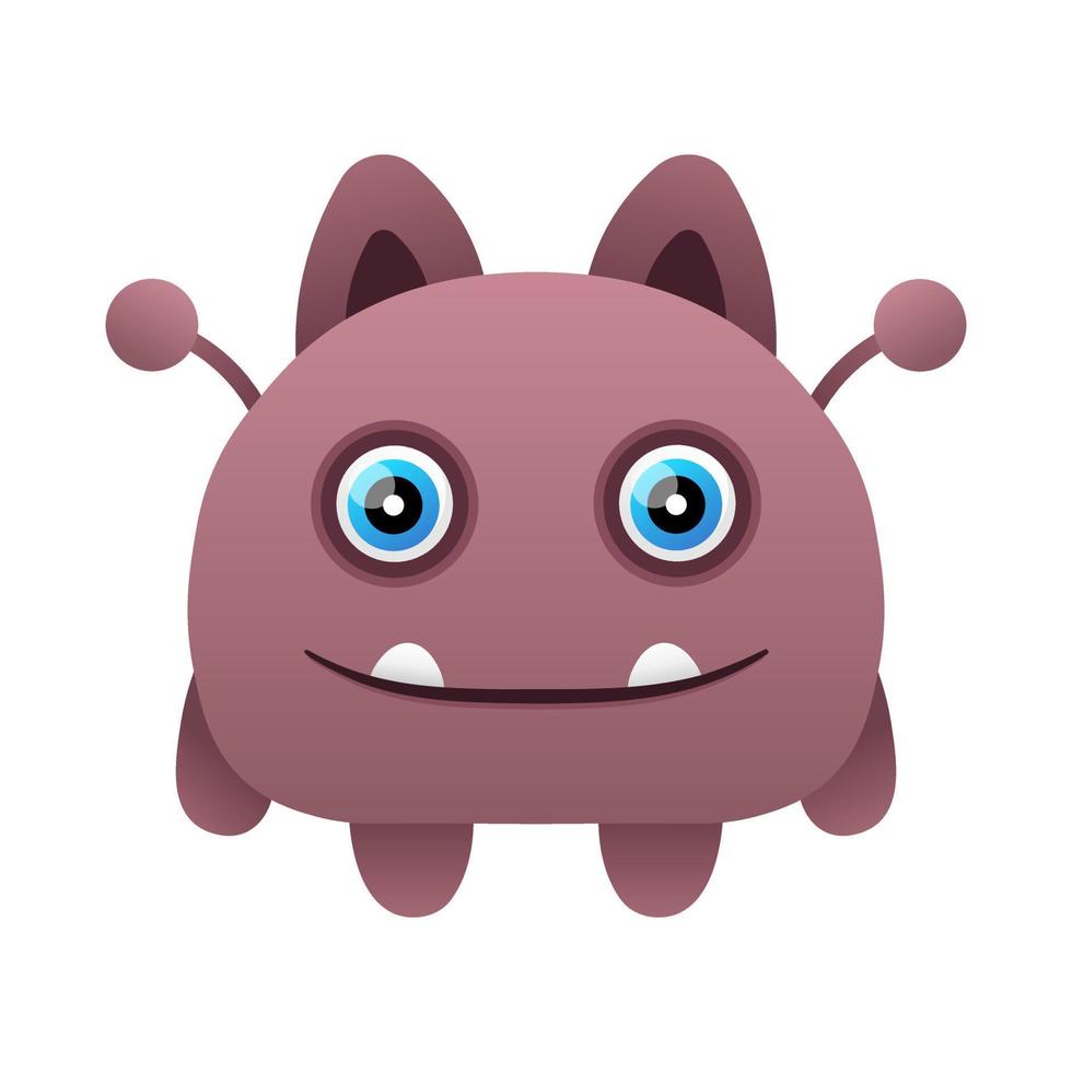 schattig vector monsters ontwerp mascotte kawaii