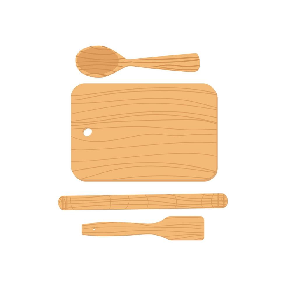 vector illustratie van een reeks van keuken Koken gereedschap