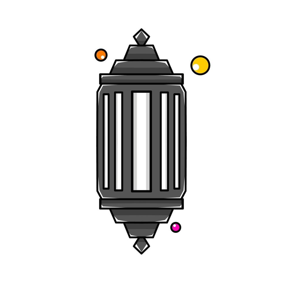 Islamitisch lantaarn icoon, illustratie van een lantaarn met een elegant concept, geschikt voor Ramadan en eid ontwerpen vector