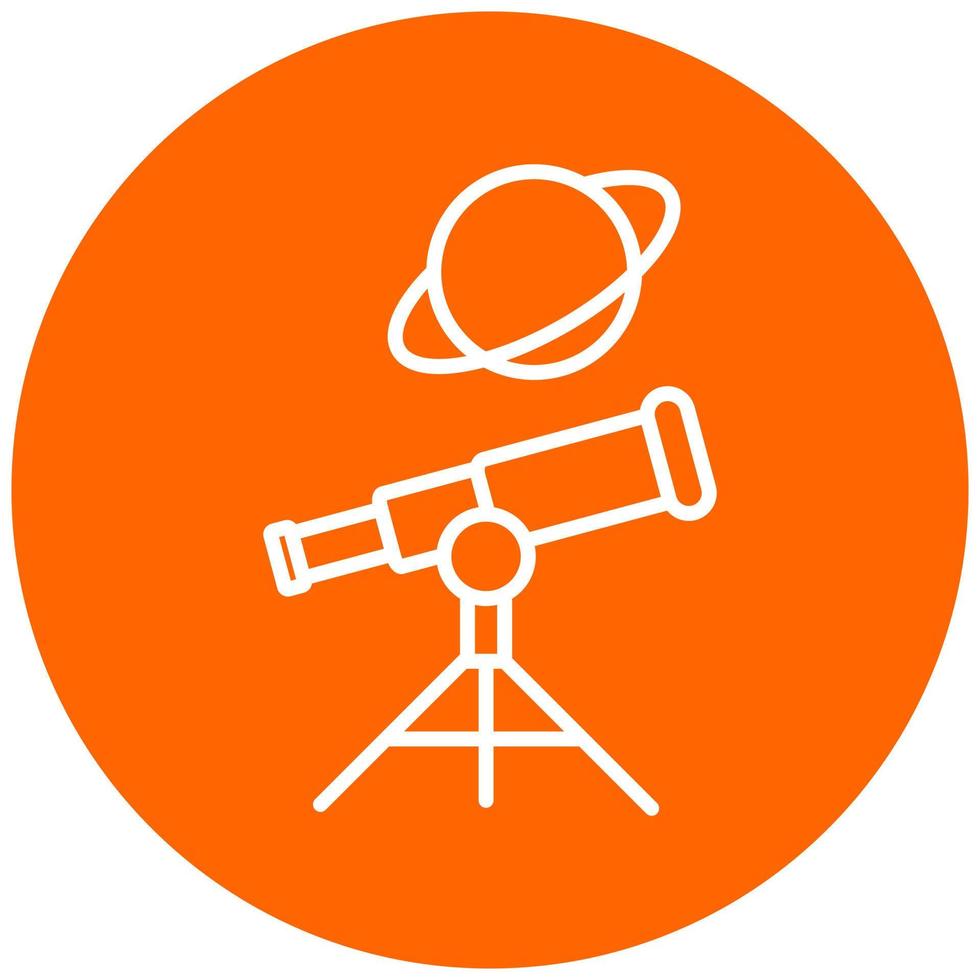 astronomie vector icoon stijl