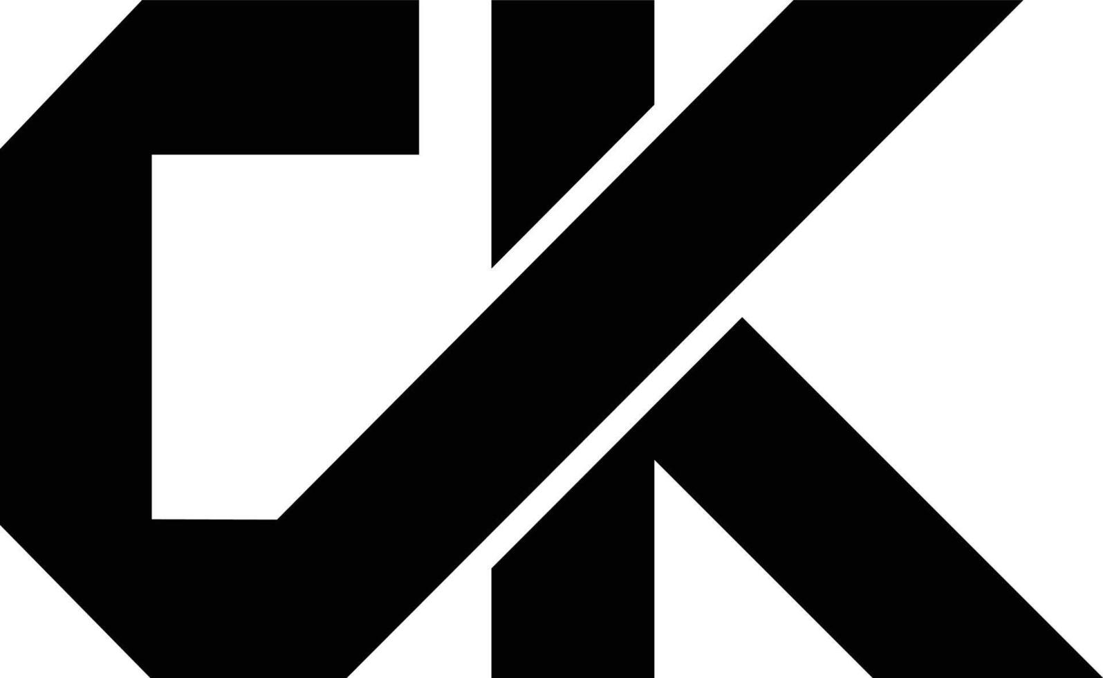 eerste ck modern logo vector