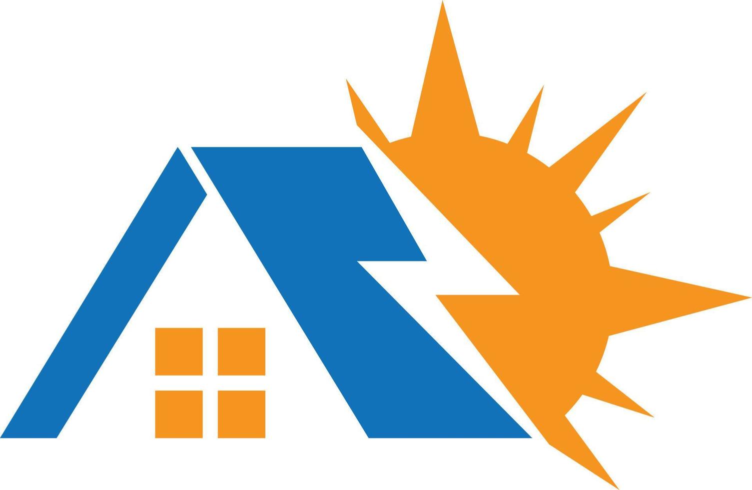 zonne-logo ontwerp vector
