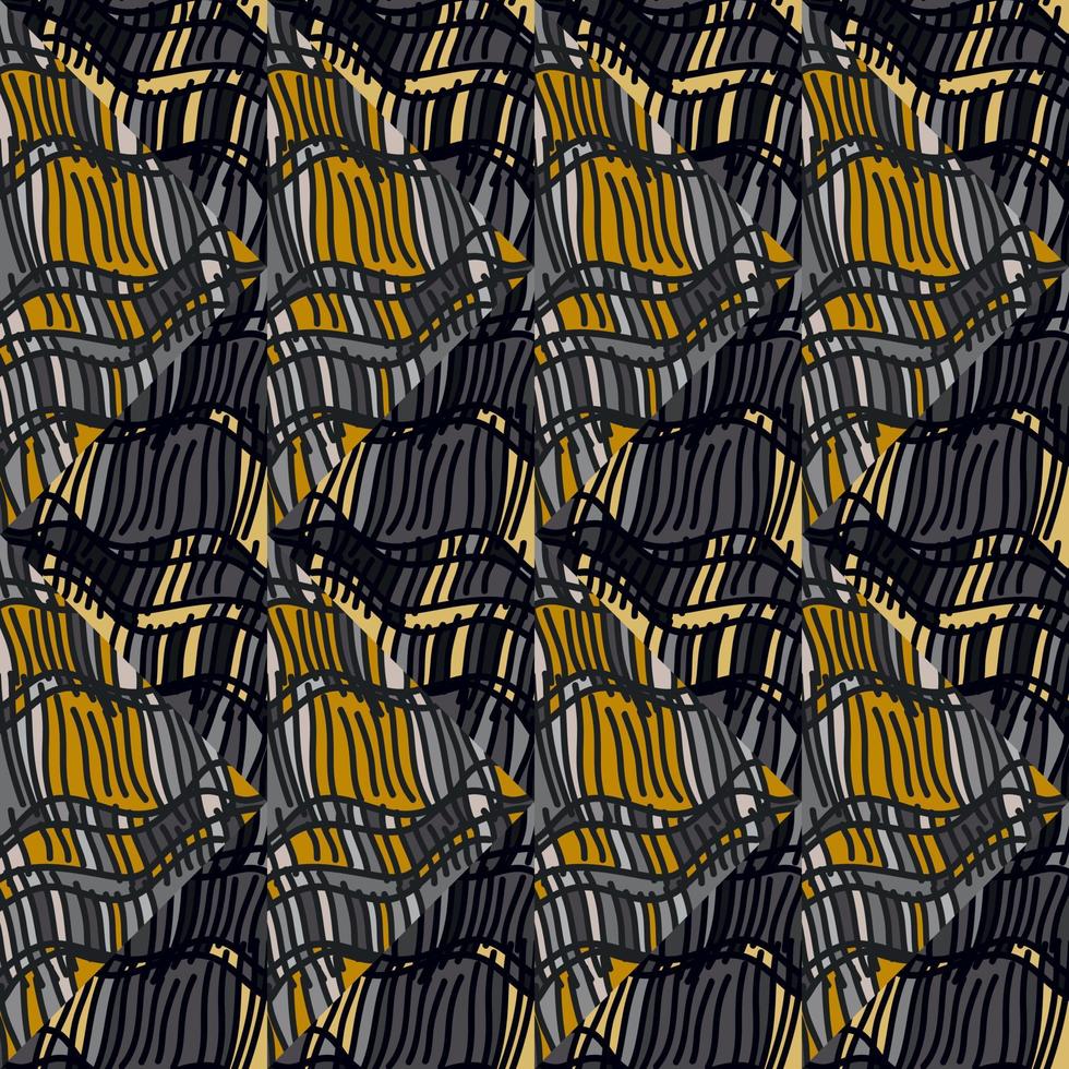 kattebelletje mozaïek- tegel. abstract tribal naadloos achtergrond patroon. textiel verstandhouding. vector
