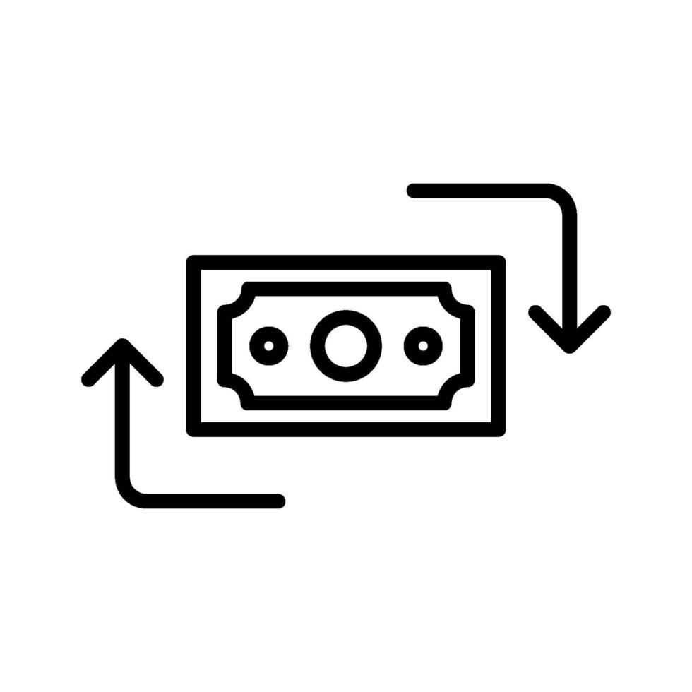 cashflow pictogram vector