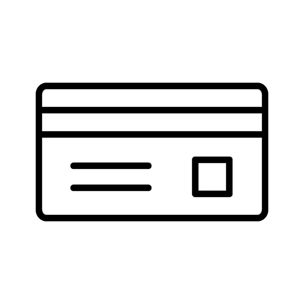 creditcard pictogram vector