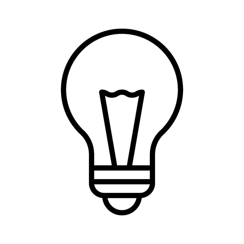 lamp vector pictogram