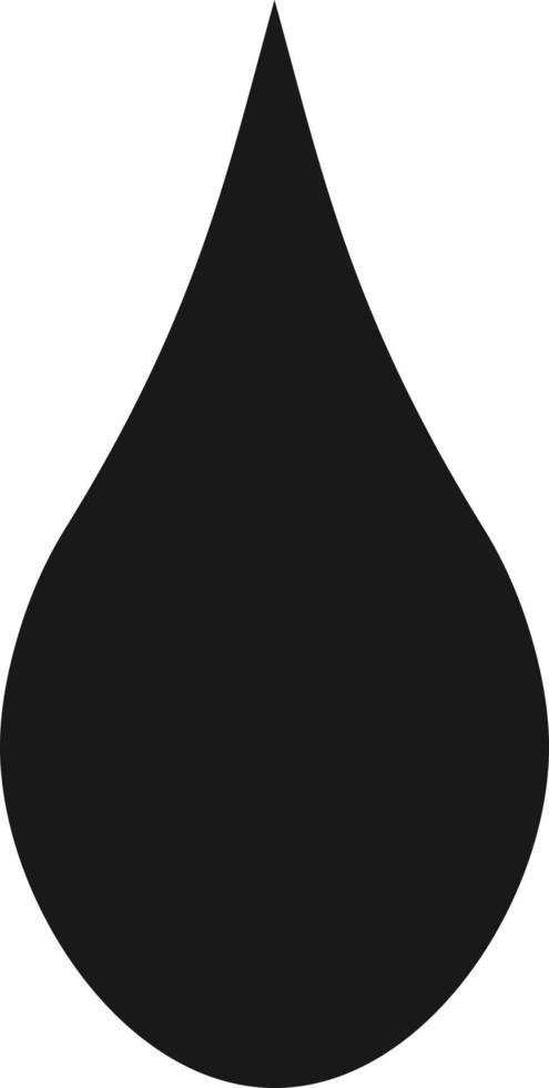 logo vorm van water laten vallen vector