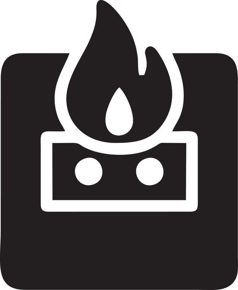 brand heet icoon symbool beeld vector. illustratie van de Gevaar brand brandwond beeld ontwerp. eps 10 vector