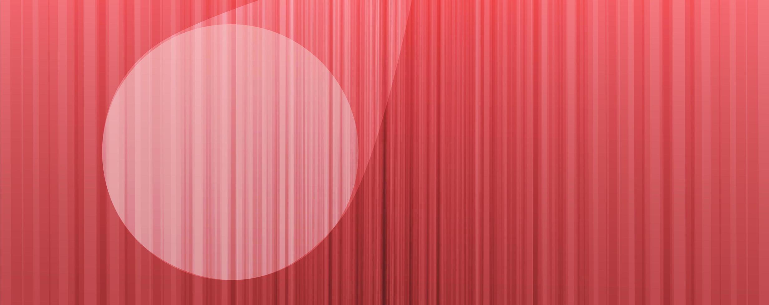vector roze gordijn achtergrond met fase licht