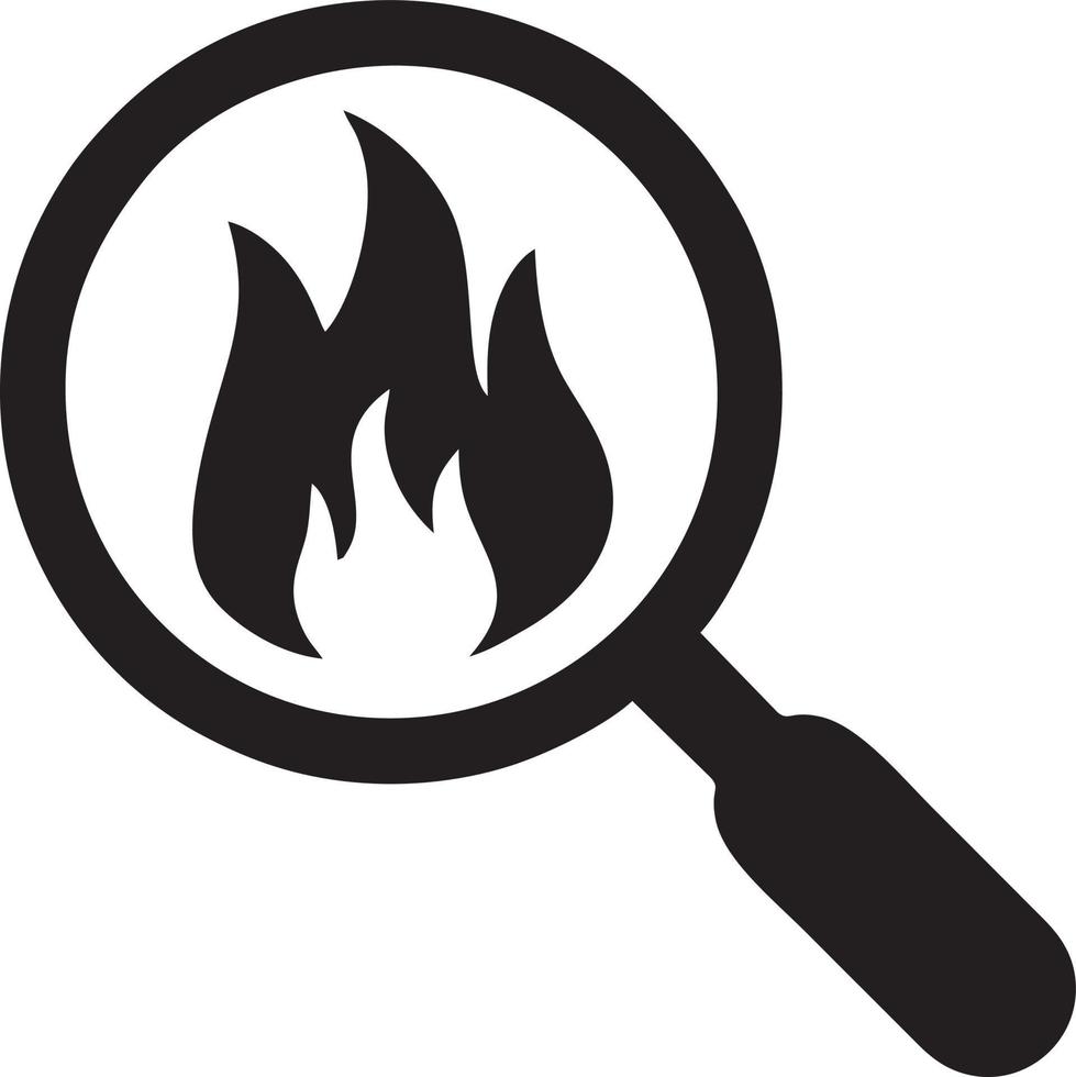 brand heet icoon symbool beeld vector. illustratie van de Gevaar brand brandwond beeld ontwerp. eps 10 vector