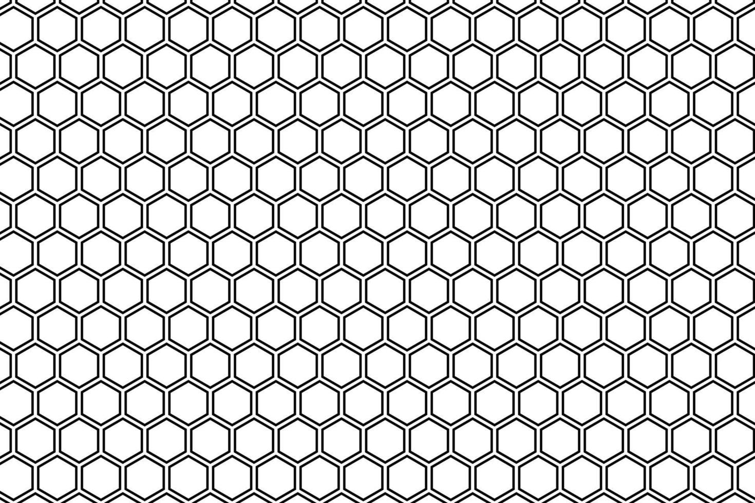 abstract zwart honingraat vector patroon ontwerp.