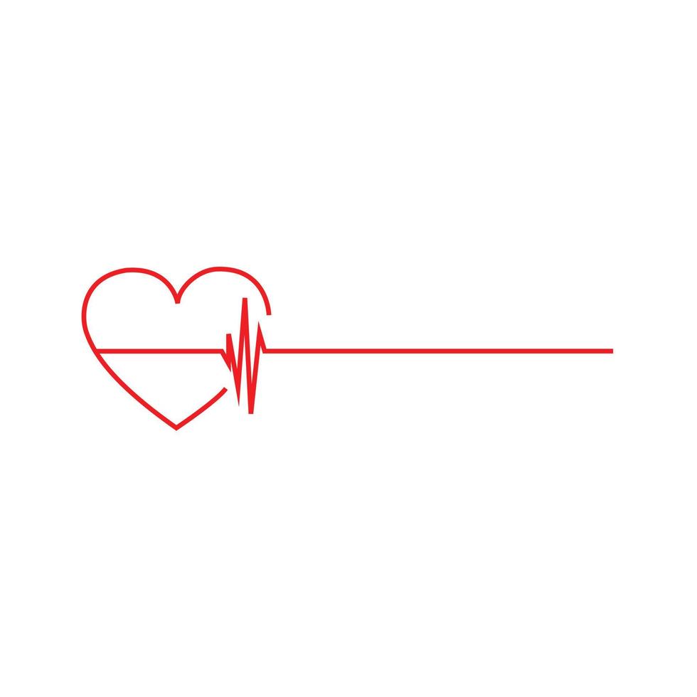 medisch liefde moeilijk logo ontwerp vector