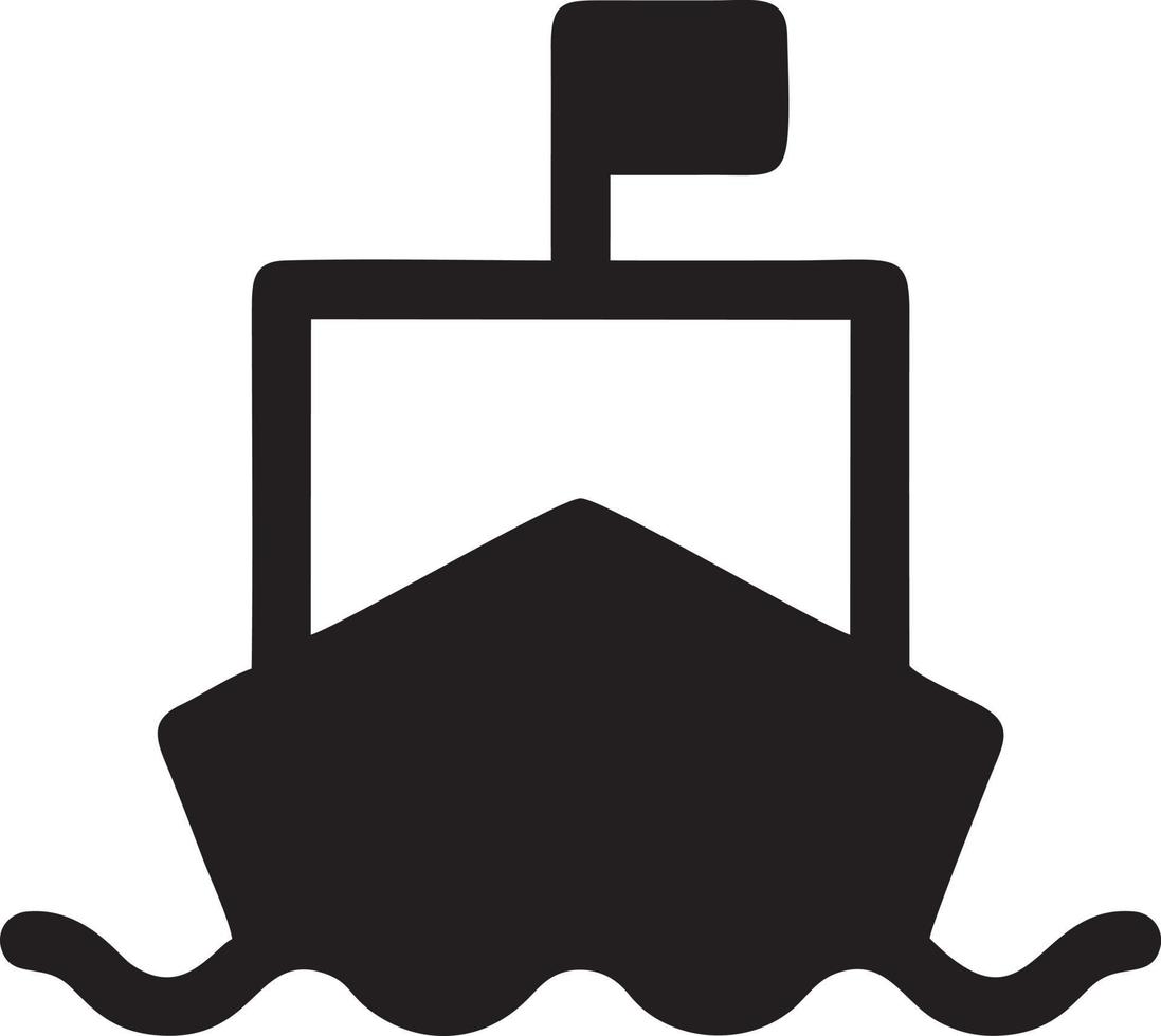 boot icoon symbool ontwerp vector afbeelding. illustratie van de schip boot vervoer ontwerp afbeelding. eps 10.