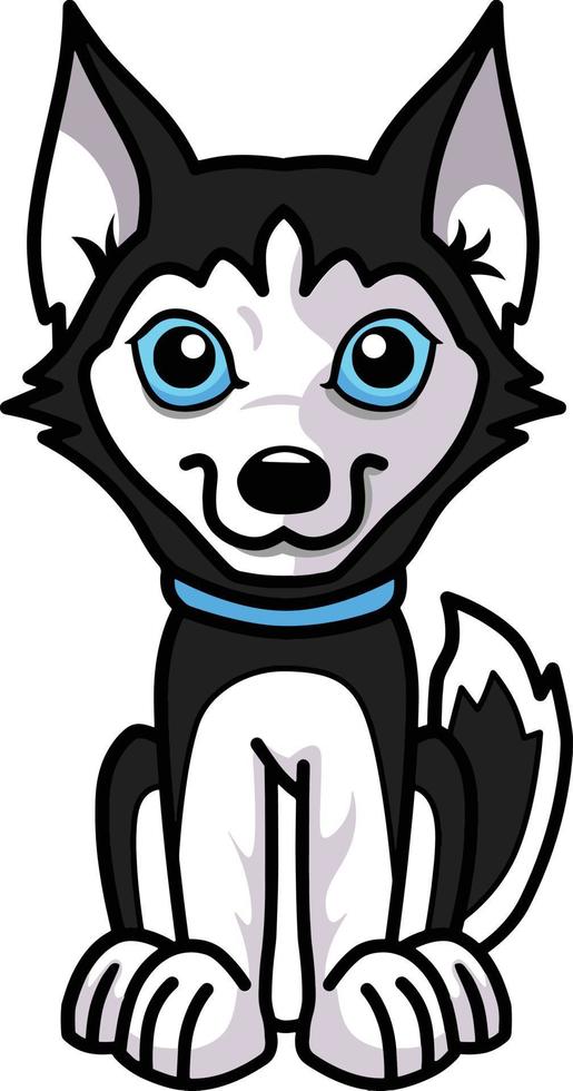 mini schor mascotte vector