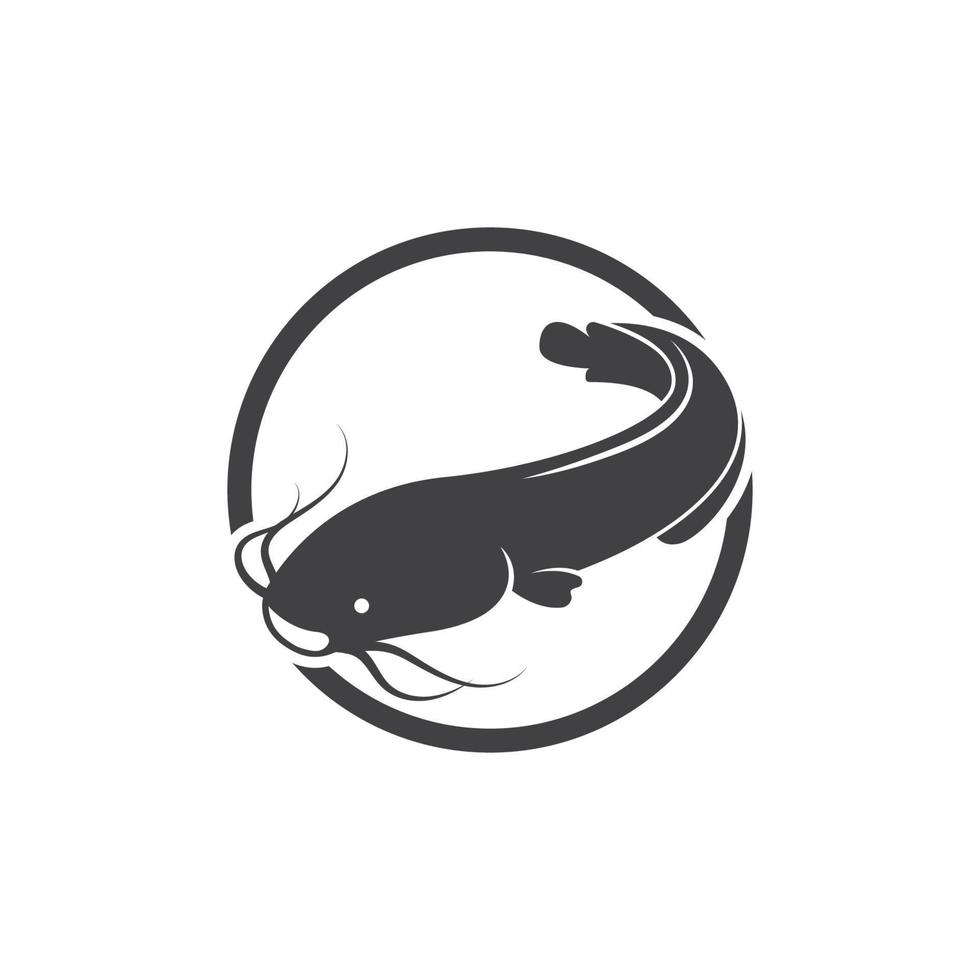 meerval vector icoon illustratie ontwerp