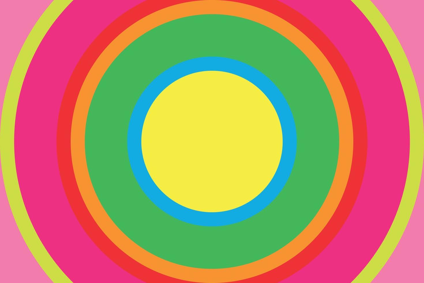 abstract achtergrond met kleur meetkundig vormen. mooi minimaal backdrop met ronde vormen cirkels en lijnen. meetkundig ontwerp. vector illustratie