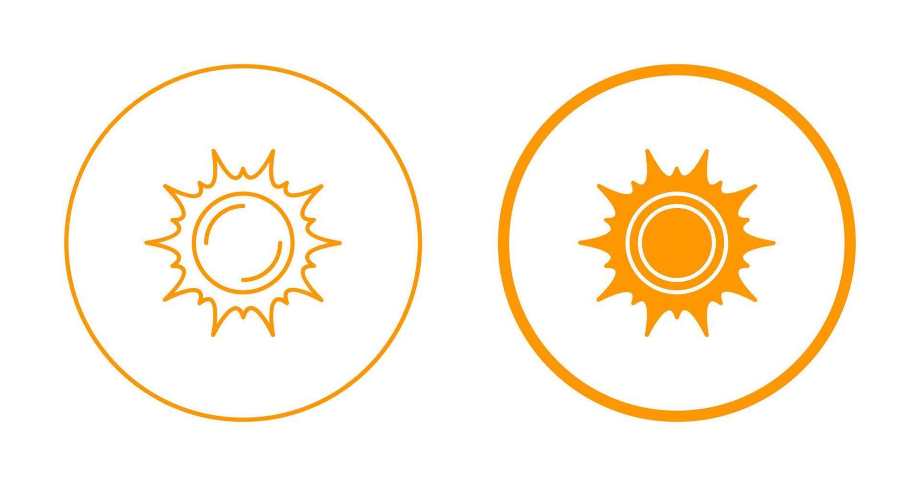 zon vector pictogram