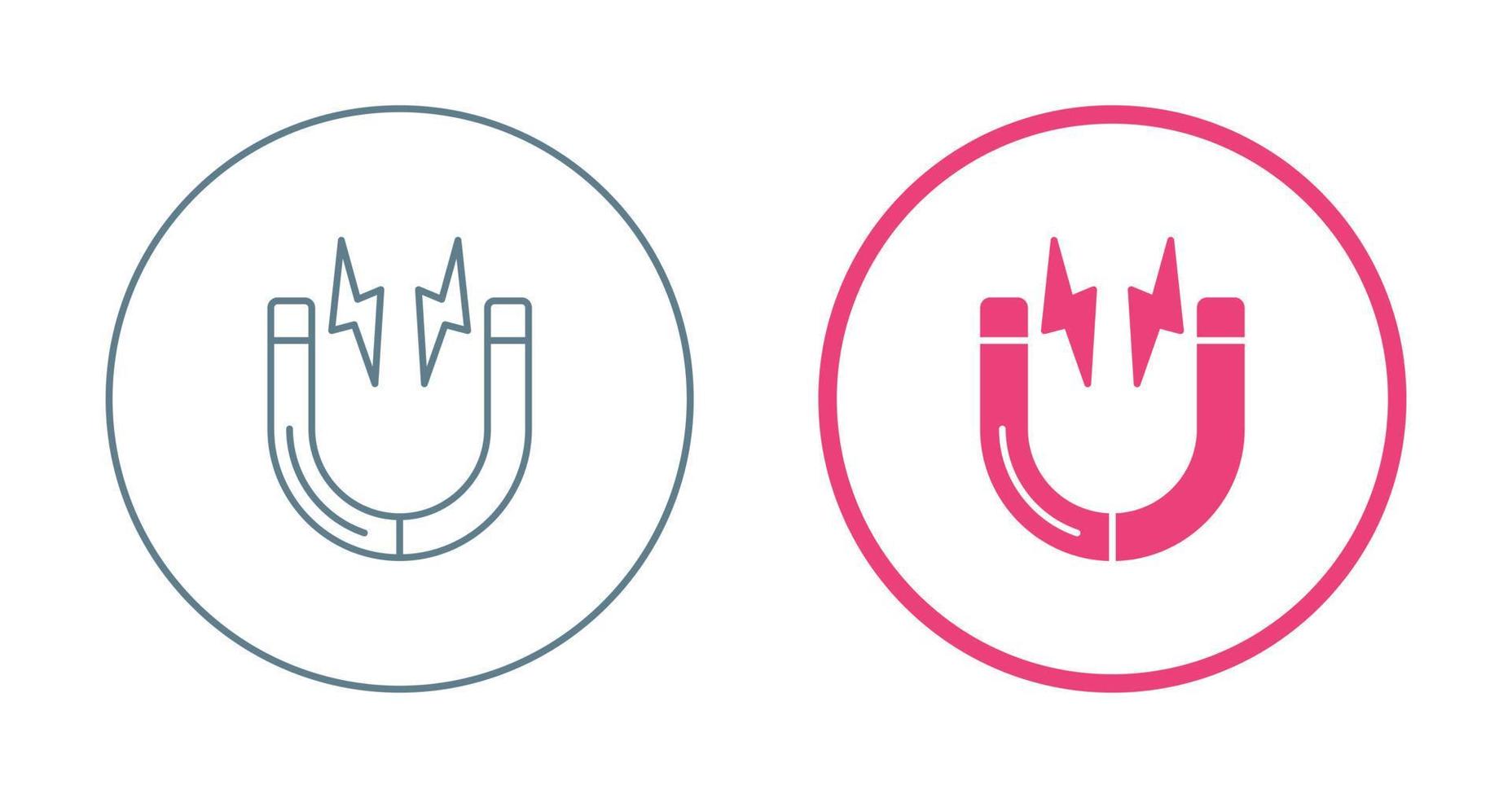 magneet vector pictogram