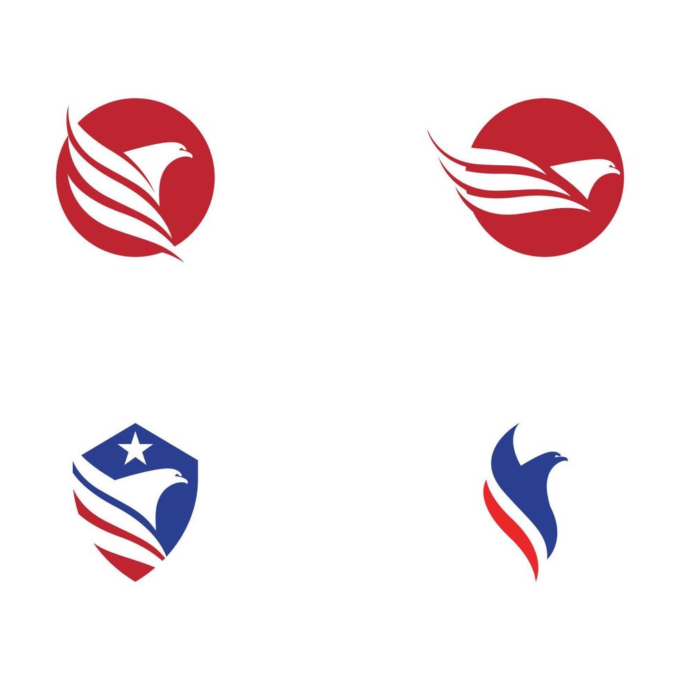valk logo sjabloon vector