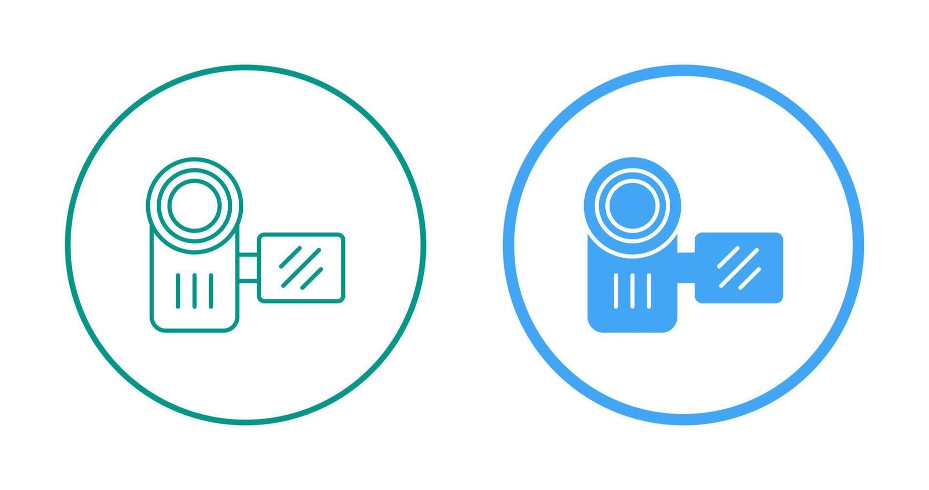 camcorder vector pictogram