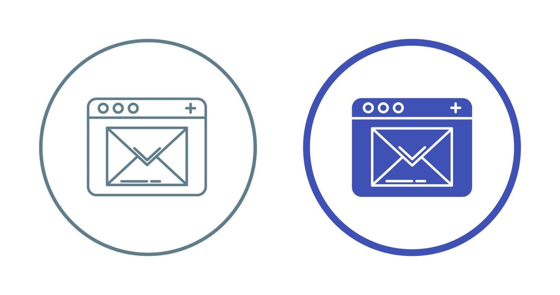 e-mail vector pictogram